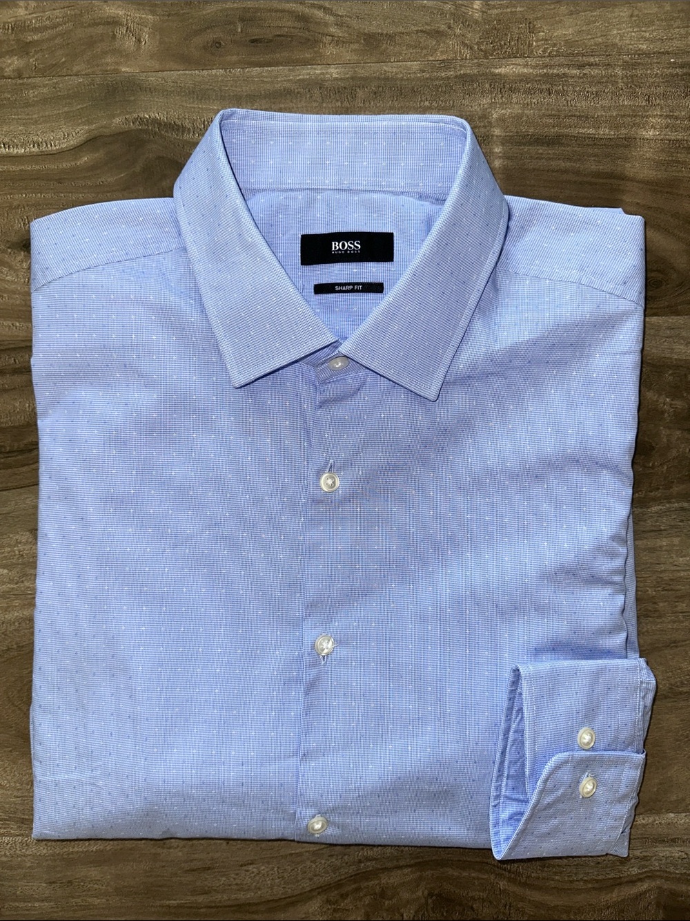Hugo Boss Marley US Sharp Fit Dress Shirt Size 16.5 36/37